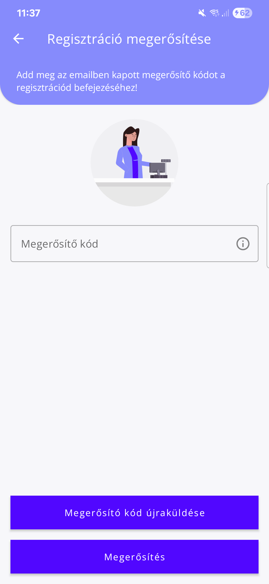 19. ábra Fiók
megerősítése