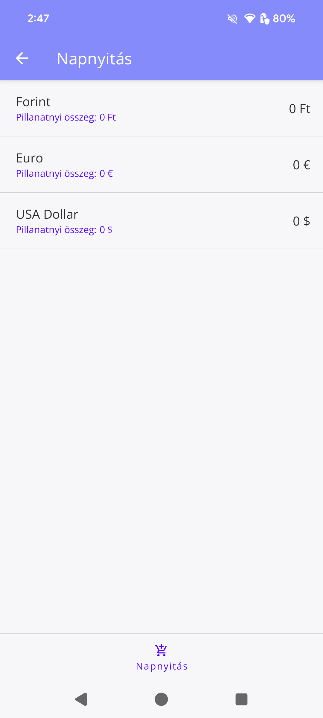 31. ábra Napnyitás
felület