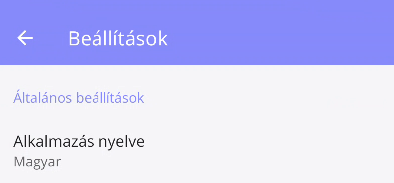 52. ábra. Általános
beállítások